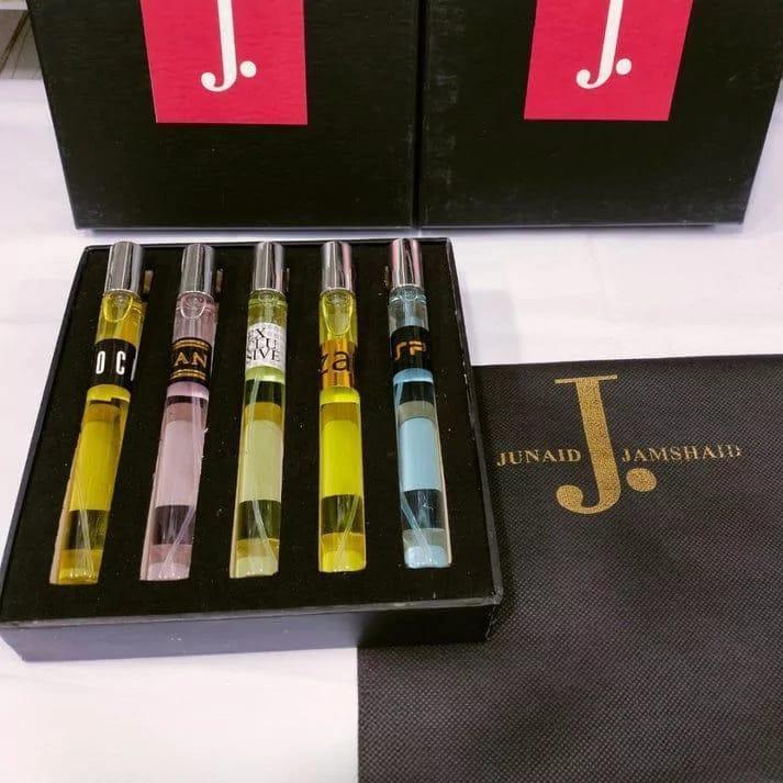 J. Pack of 5 Perfumes 35ML (Long Lasting Promise)